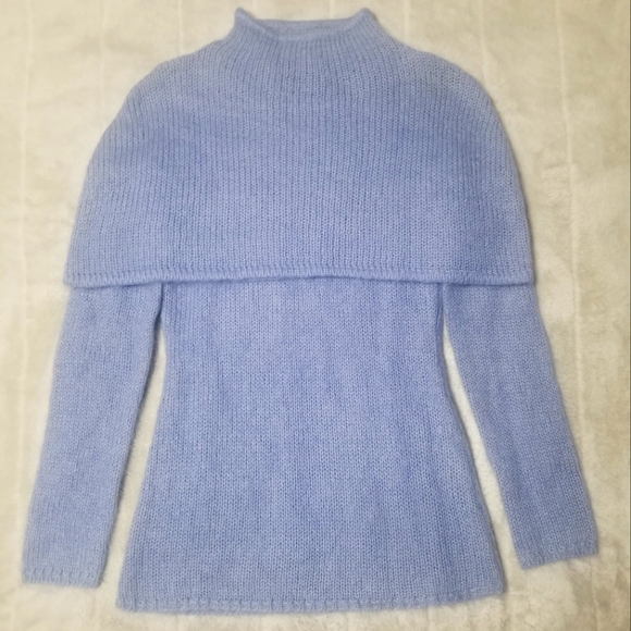 Tristan & Iseut Blue Sweater and Shrug Set Size S - Picture 1 of 5